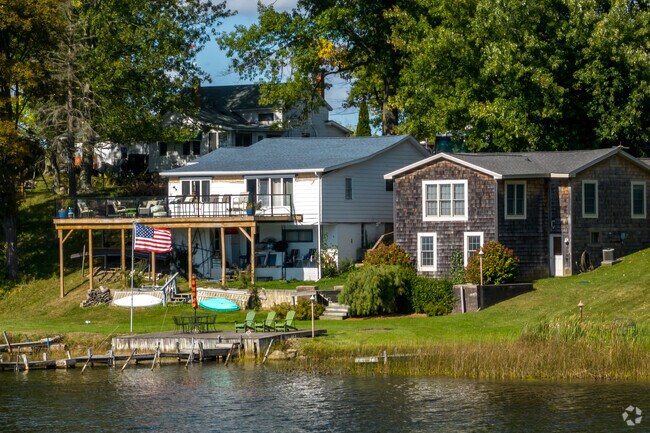 Deerfield Township features several inland lakes.