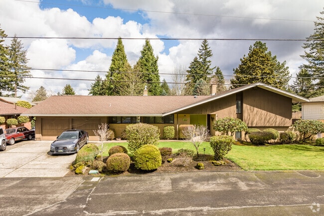 Modern split level homes can be found throughout the Wilkes neighborhood.