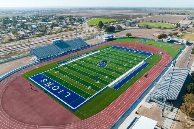 Clint High School, a proud institution established in 1965.