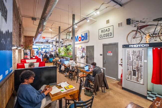 Porter Square residents enjoy the vibes inside Diesel Cafe whether they're in need of study time or some relaxation.