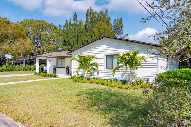 Single-family homes offer lush landscaping in the front yard in Golden Gate.