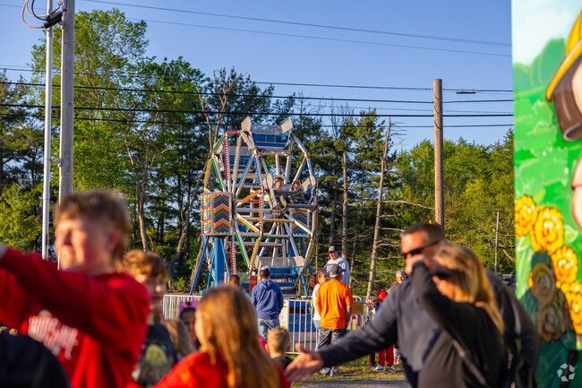 Little ones at The Waco Homecoming Festival can enjoy a miniature ferris wheel.