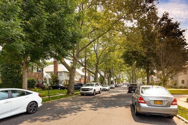 Malverne streets are often shaded by mature trees.
