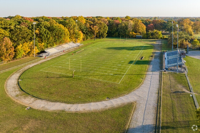 The athletic fields at Ford High School in Detroit, MI.
