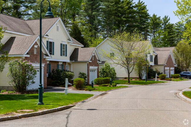 A row of townhomes is a popular choice in West Concord.