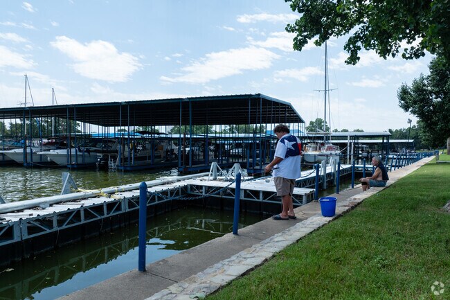 Enjoying the serene waters at West Bay Marina is a great spot for a quiet afternoon.