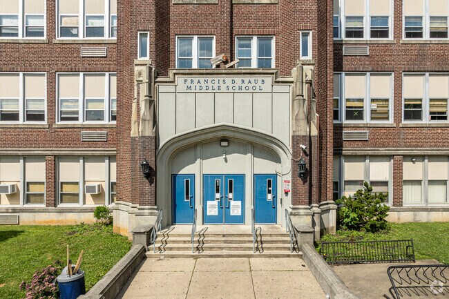 Francis D Raub Middle School has a student-teacher ratio of 17 to 1.