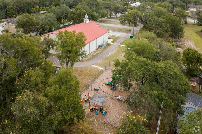 Gateway Christian Academy offers outdoor activity areas for its young students.