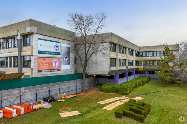 At Tottenville High School students collaborate on projects.