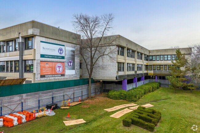 At Tottenville High School students collaborate on projects.