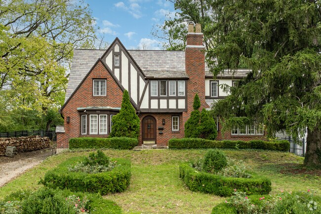 The beauty of Tudor homes are popular within University Row.