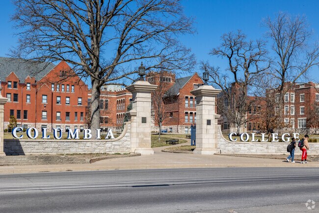 Columbia College is a private institution that's been around since 1851 and sits on a small cozy campus in North Central.