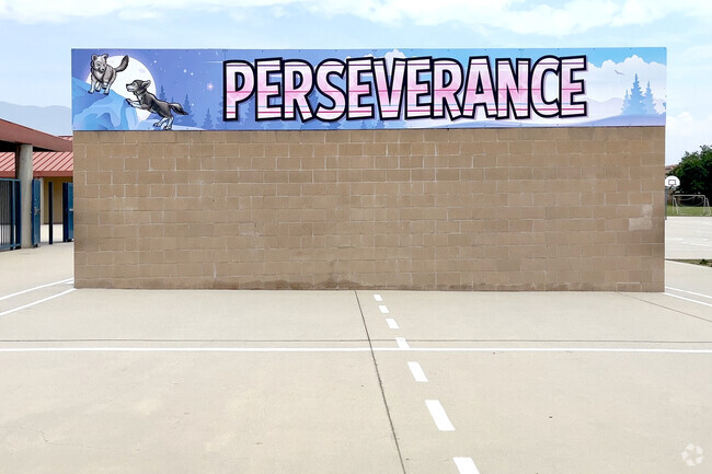 Students and staff have perseverance in Terra Vista Elementary School of Rancho Cucamonga.