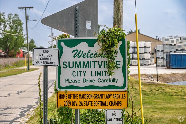 Summitville is a small community located in central Indiana.