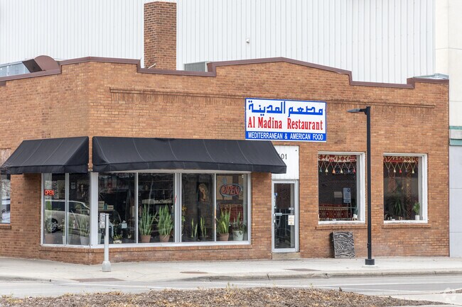 Al Medina is a local Mediterranean restaurant in downtown Rochester.