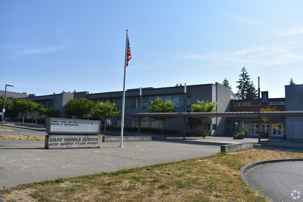 Gray Middle School is in the South Tacoma neighborhood.