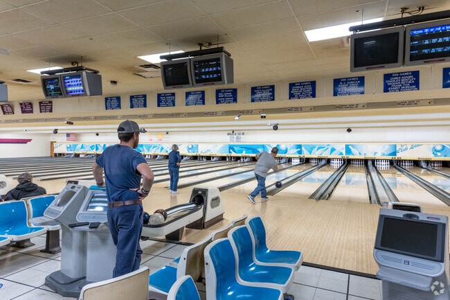 Enjoy a game at the bowling alley with friends at Countryside Lanes in Kernersville.