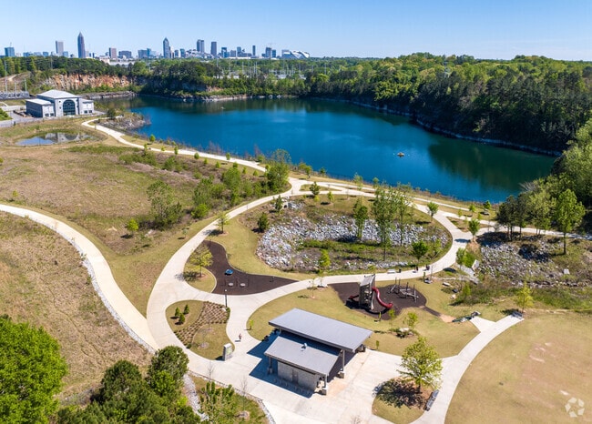 Westside Reservoir Park is the largest green space In Atlanta with 280 Acres.