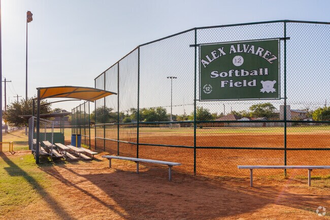 The Alex Alvarez Softball Field at the The Nick Carr Sports Complex.