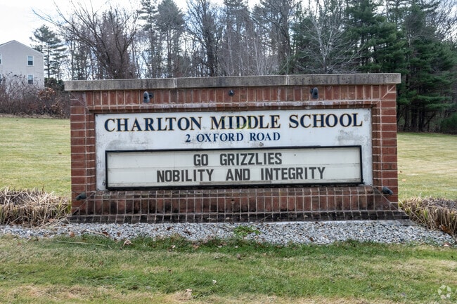 Charlton Middle School located in Charlton, MA.