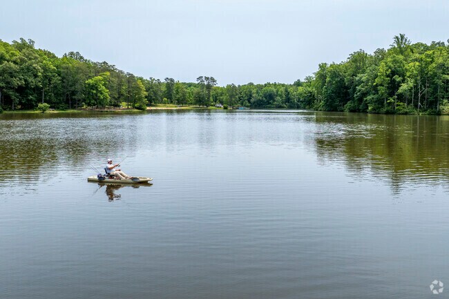 Bear Creek Lake State Park has swimming, boating and fishing, plus a camp ground and hiking trails.