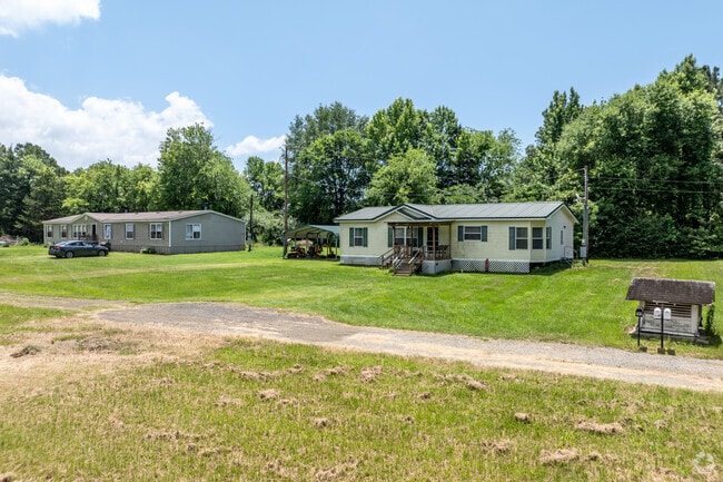 Stanley features affordable living options, including a row of well-kept trailer homes.