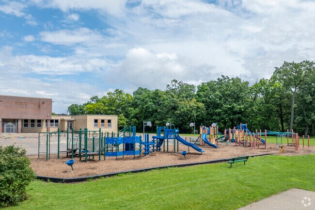 Jefferson Elementary School in Appleton has a playground on its campus.