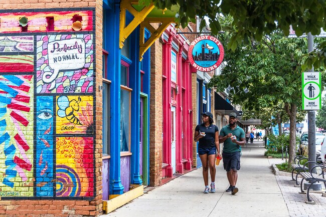 Fell Park residents can enjoy Uptown Normal and its great variety of food and retail.