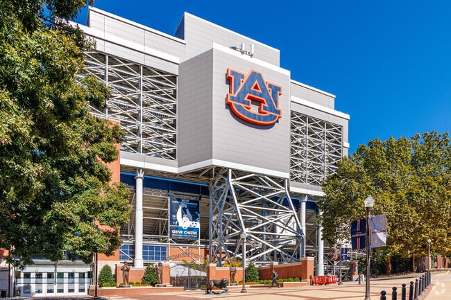 Auburn is home to the Jordan-Hare stadium, which Mckinley Heights residents will recognize.