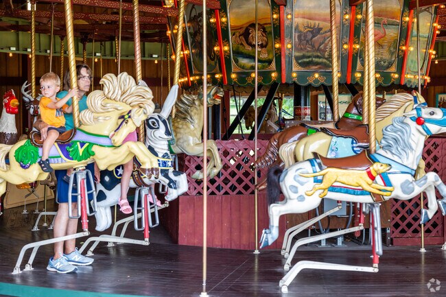 Take the kids to the Gage Park Carousel in the Park for a new and fun excitement.