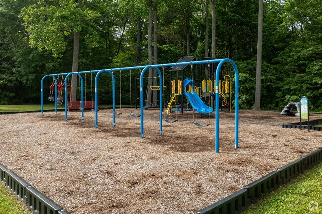 Kids can enjoy the play area at Galena-Lamp Park near Greenville.