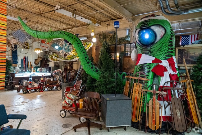 The Bomb Shelter in Middlebury offers an entertaining shopping experience.