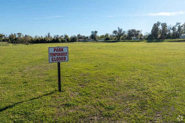 The Buddy Maclemore Park is closed due to huricane damage in Springfield.