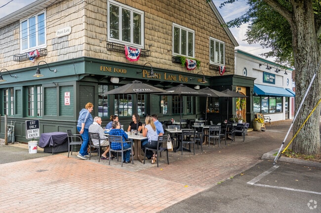 Penny Lane Pub near Old Lyme has outdoor seating and beer on tap.