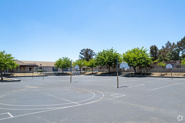 Students love to play at Boulder Oaks Elementary School in Alpine.