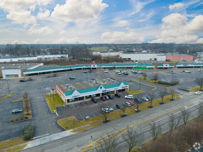 There are many stores that's near AchievePoint Career Academy.