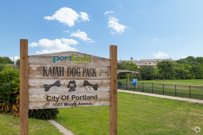 Kaiah Dog Park in Portland, Texas.
