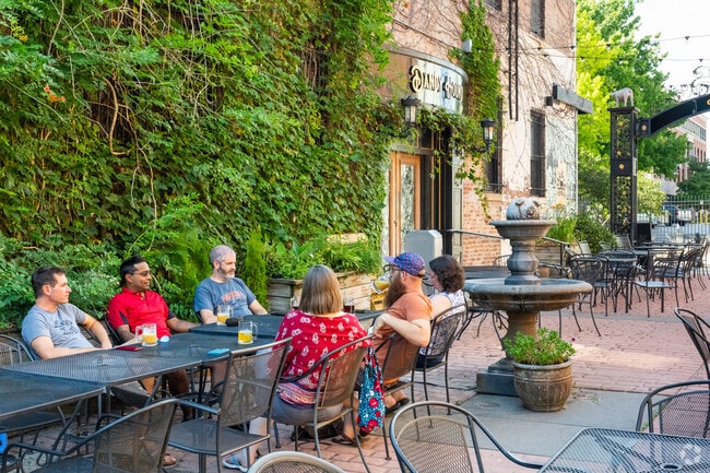 Enjoy a drink with friends at Farren's Pub & Eatery in Downtown Champaign.