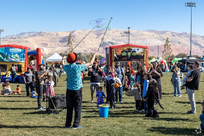 Enjoy a day of fun activities at Monster Block Party.