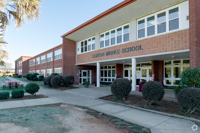 Clinton Middle School prepares students for the transition to high school.