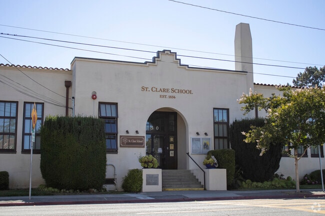 St. Clare Elementary School is a private school in the Downtown Santa Clara neighborhood.