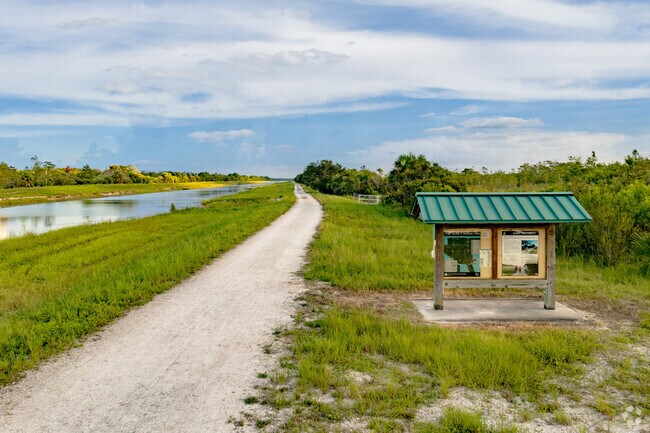 Take a walk and explore the vast nature opportunities at Mirasol's Sandhill Crane Access Park.