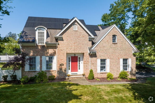 Beautiful brick-front homes are common in the Township of Washington, NJ.