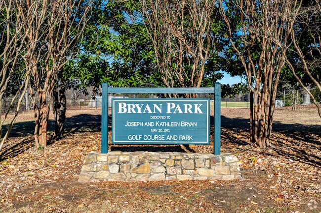 Bryan Park is a large facility including soccer fields, golf, and more.