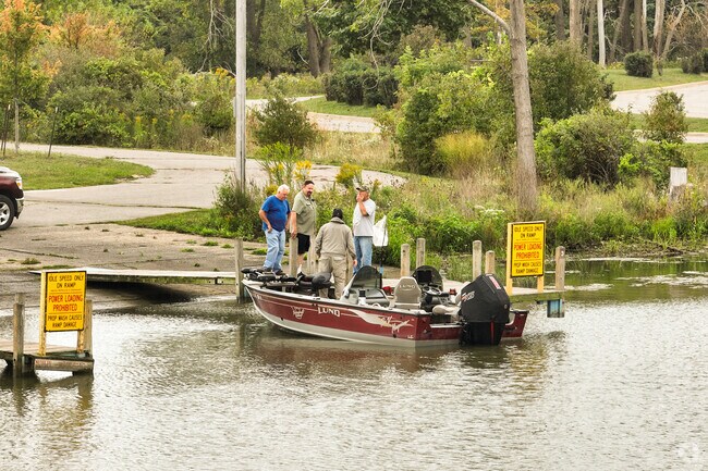 Boaters love to launch from Sterling State Park just outside of Detroit.