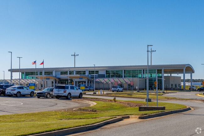 The Southwest Georgia Regional Airport is a beautiful architectural feature in Albany.