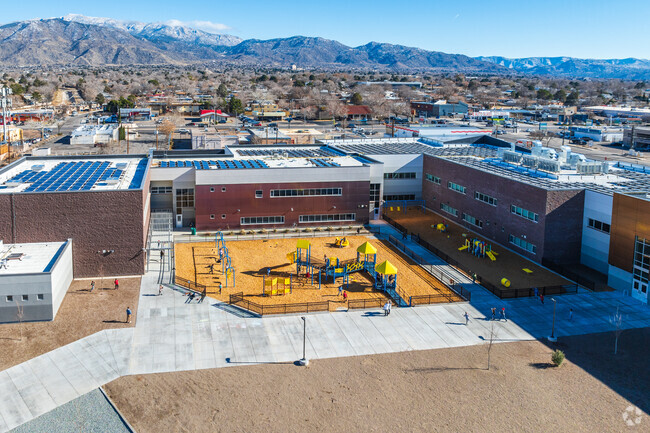Janet Kahn School of Integrated Arts'
playground in Albuquerque.
