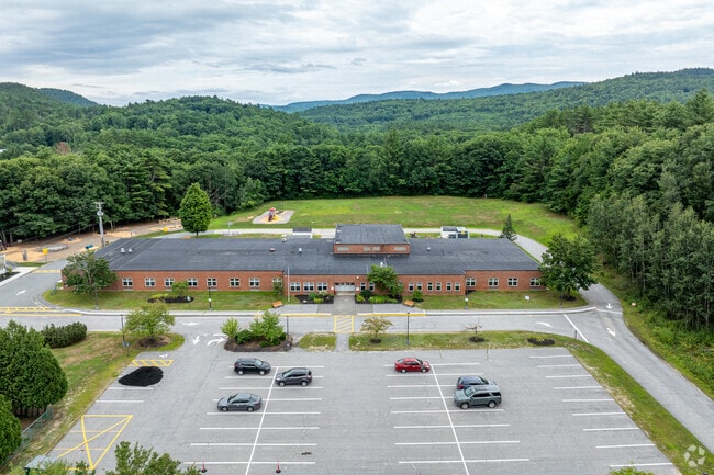 An overview of the Kearsarge Regional Elementary School in Bradford, NH.