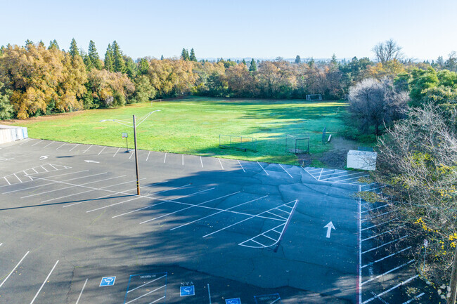 Play on the field at El Sereno High School.