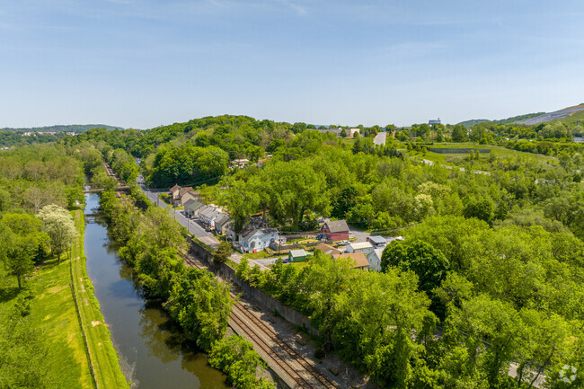 Take in the breeze from the Lehigh River and Canal in the Glendon neighborhood.